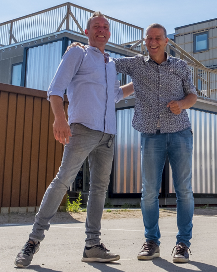 Jens Kjærulff og John Mandrup grundlæggere af ledoc system